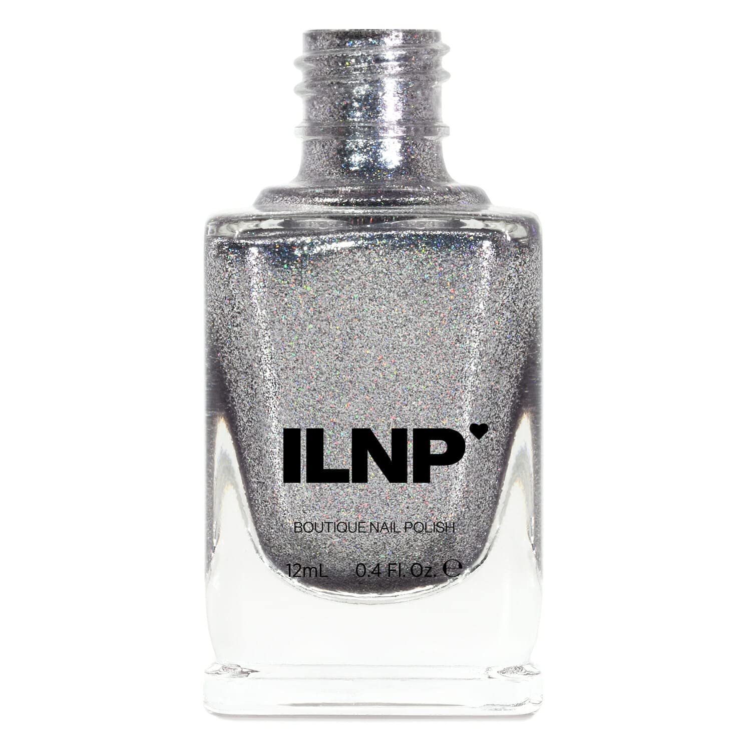 ESMALTE DE UÑAS ILNP ECHO PLATINUM SILVER HOLOGRAPHIC ULTRA METALLIC - 1