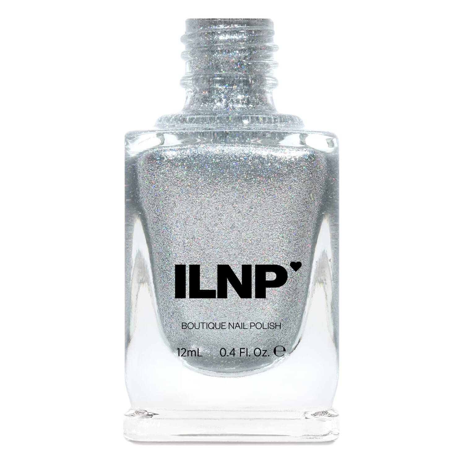 ESMALTE DE UÑAS ILNP AVALANCHE PLATA HOLOGRÁFICO - 1