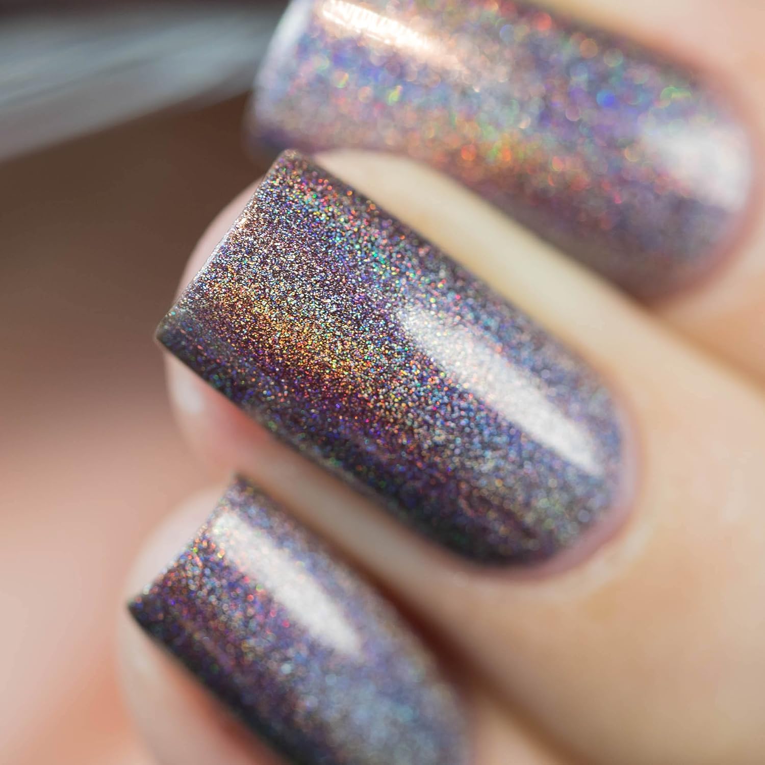 ESMALTE DE UÑAS ILNP CABLE CAR MARRÓN CEDRO ULTRA HOLOGRÁFICO - 5