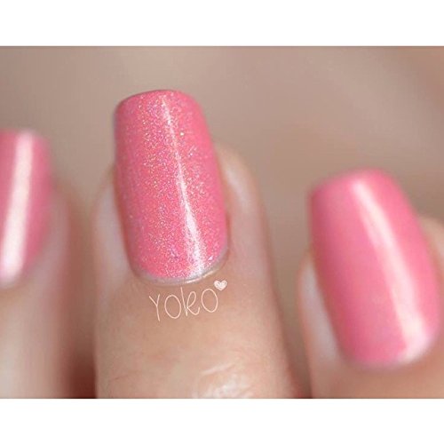 ESMALTE DE UÑAS ILNP CUTIE POP ROSADO HOLOGRÁFICO - 3