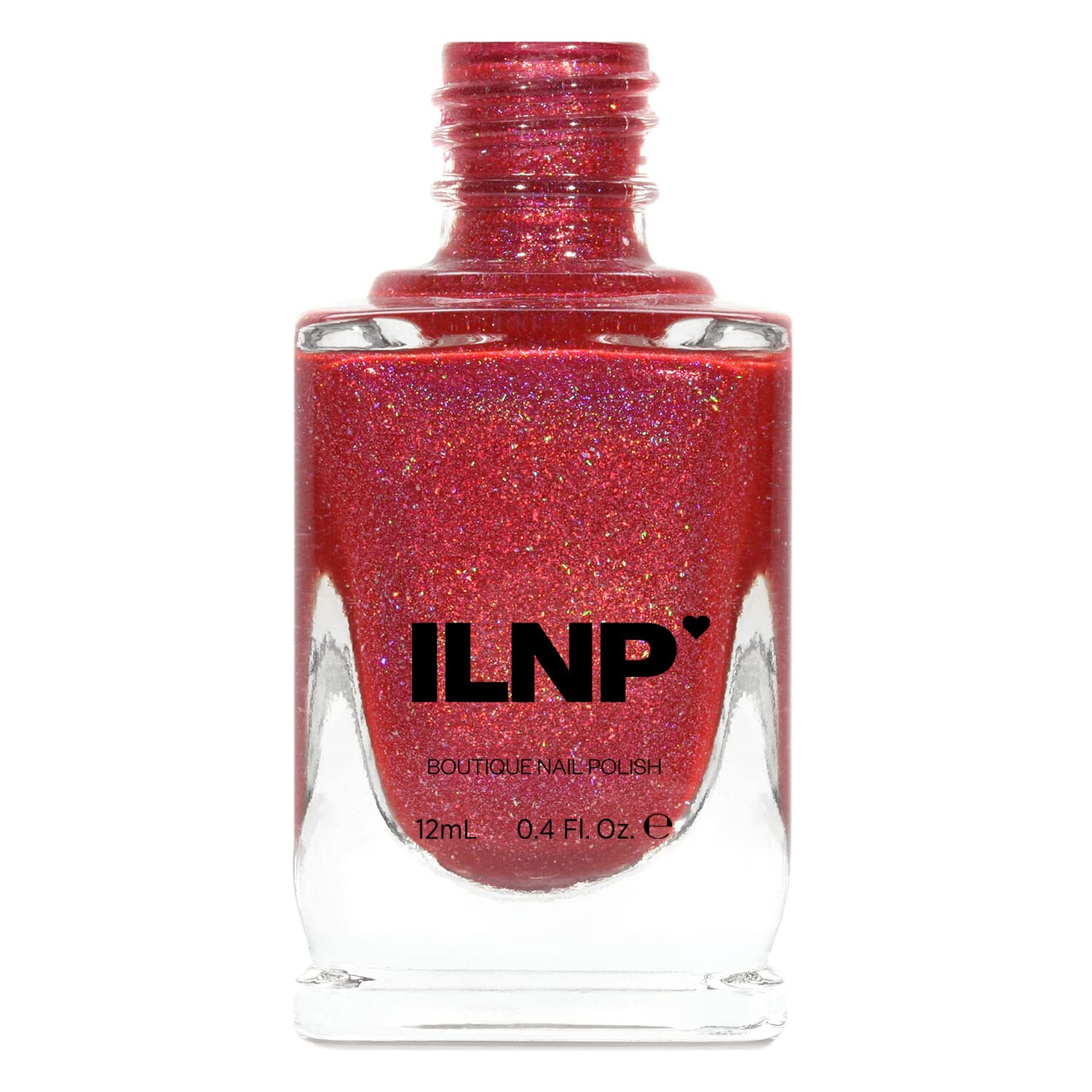 ESMALTE DE UÑAS ILNP CLOSURE ROJO MANZANA HOLOGRÁFICO - 1