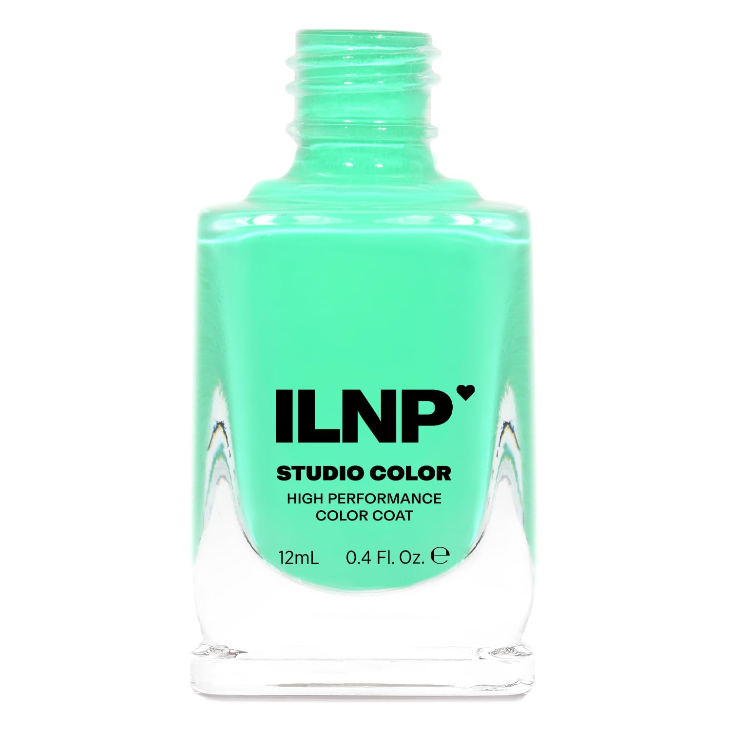 ESMALTE DE UÑAS ILNP BOTTOMS UP VERDE ESPUMA DE MAR CREMOSO - 1