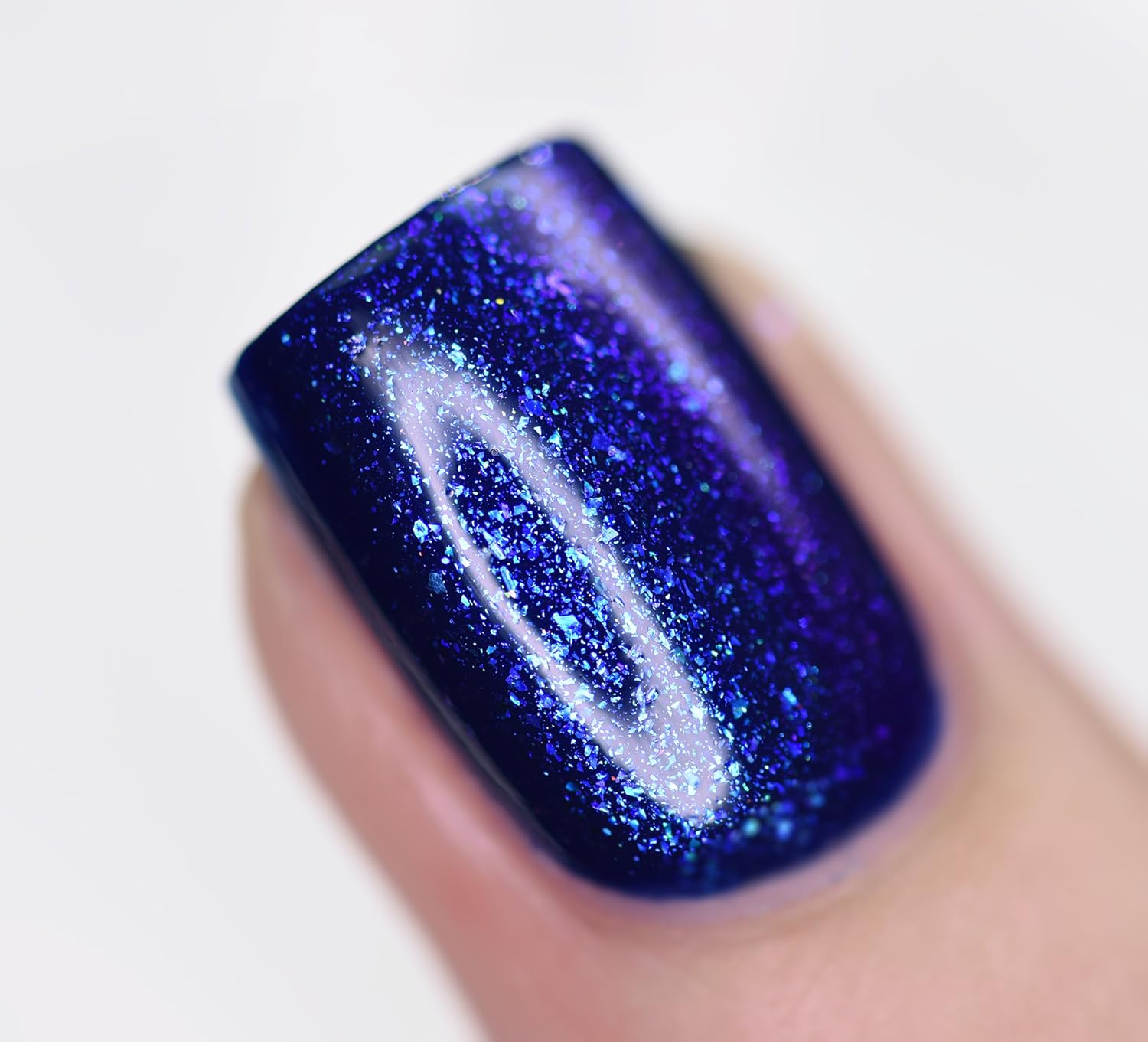 ESMALTE ILNP ABYSS TOPPER IRIDISCENTE AZUL BRILLANTE Y PÚRPURA PROFUNDO - 5