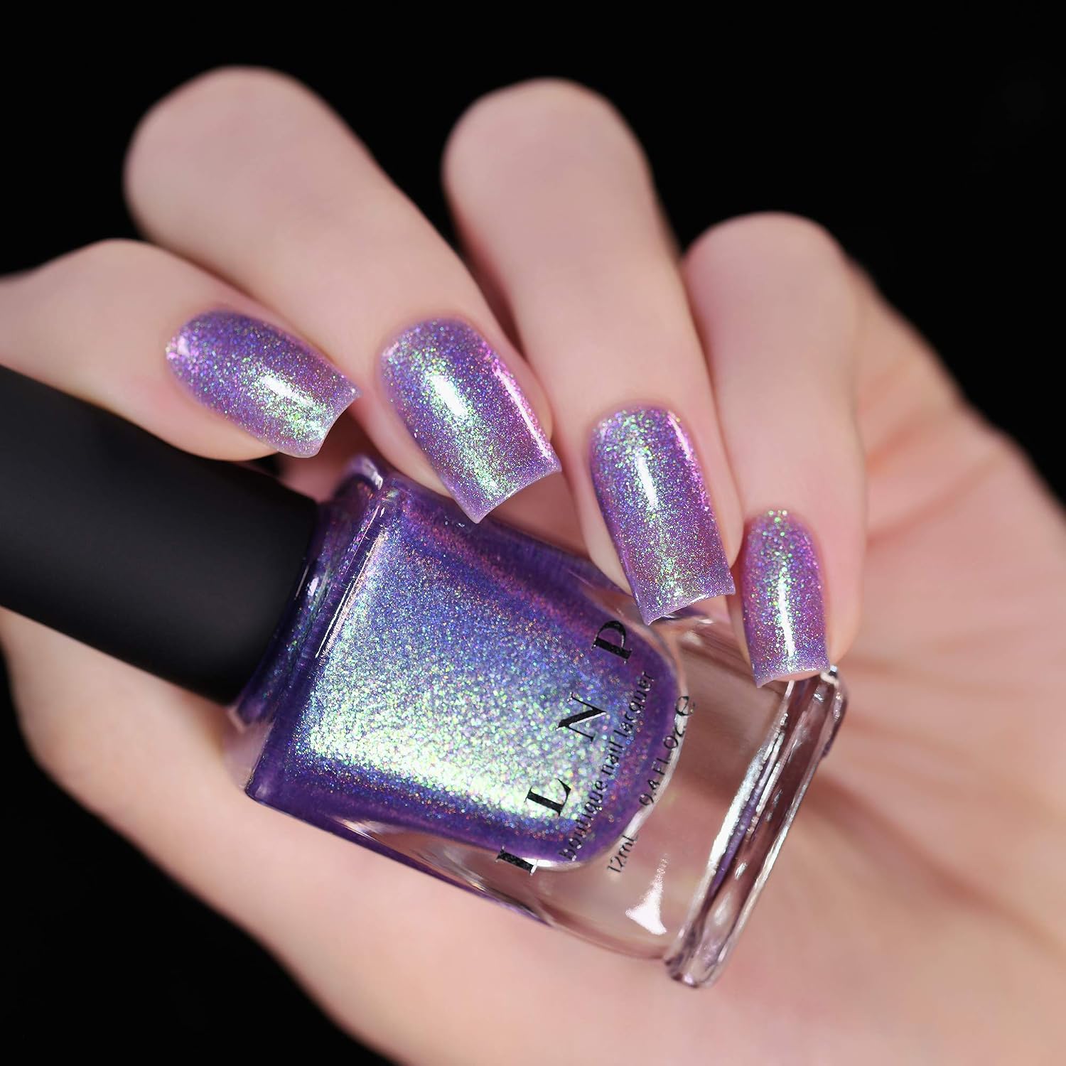 ESMALTE DE UÑAS ILNP DRIVE-IN HOLOGRÁFICO JELLY PÚRPURA INTENSO IRIDISCENTE - 2