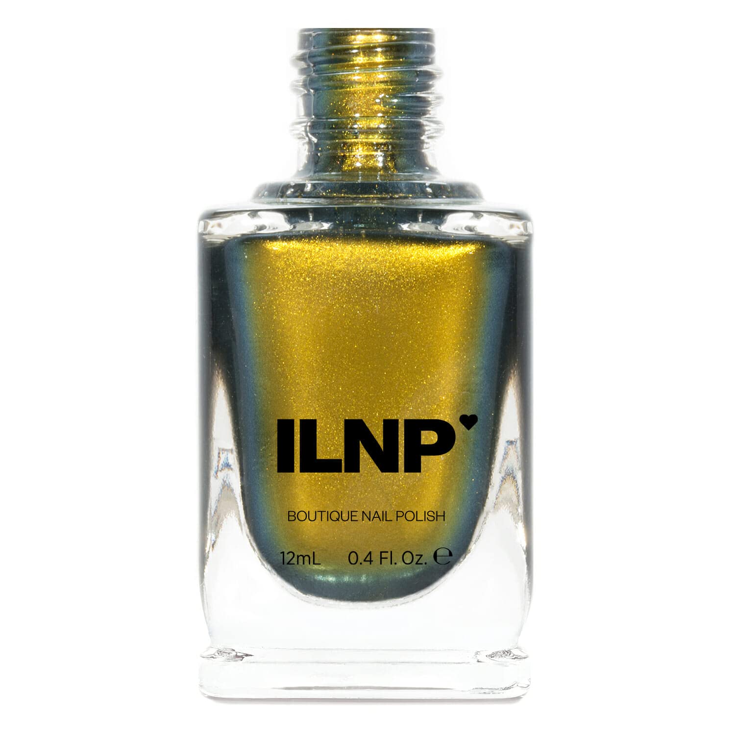 ESMALTE DE UÑAS ILNP BISHOP ULTRA CHROME ORO OLIVA AZUL GRISÁCEO - 1