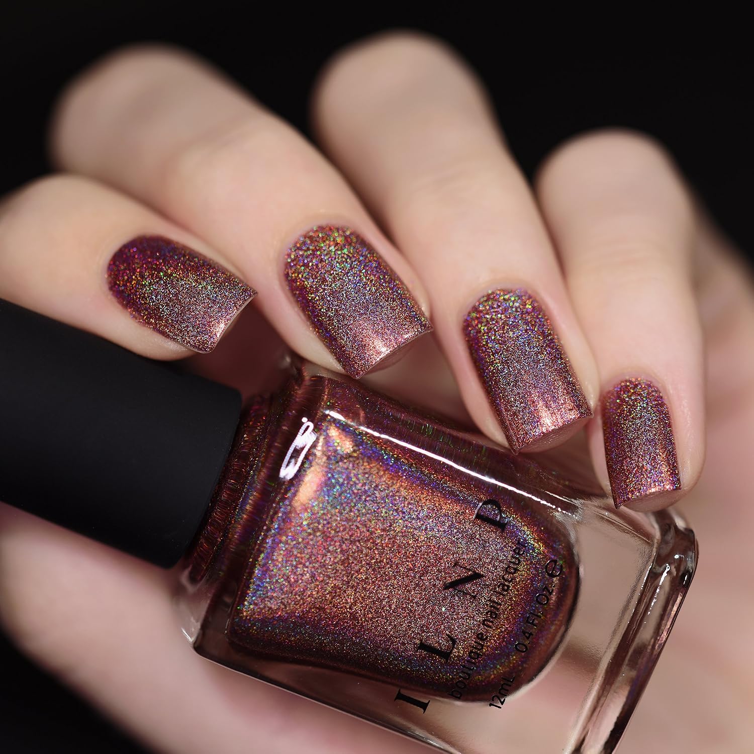 ESMALTE DE UÑAS ILNP DINNER PARTY MARSALA ULTRA HOLOGRÁFICO - 3