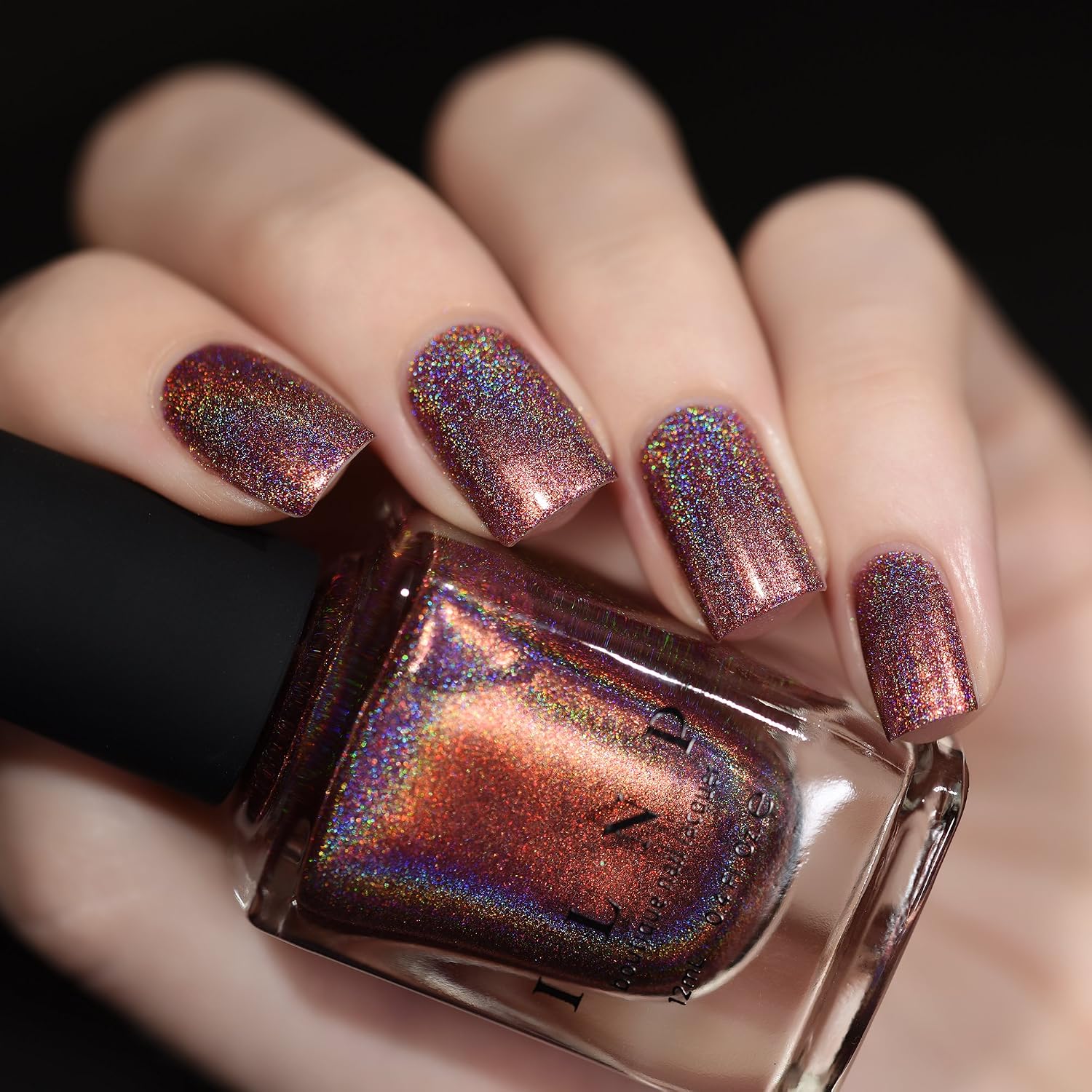ESMALTE DE UÑAS ILNP DINNER PARTY MARSALA ULTRA HOLOGRÁFICO - 4