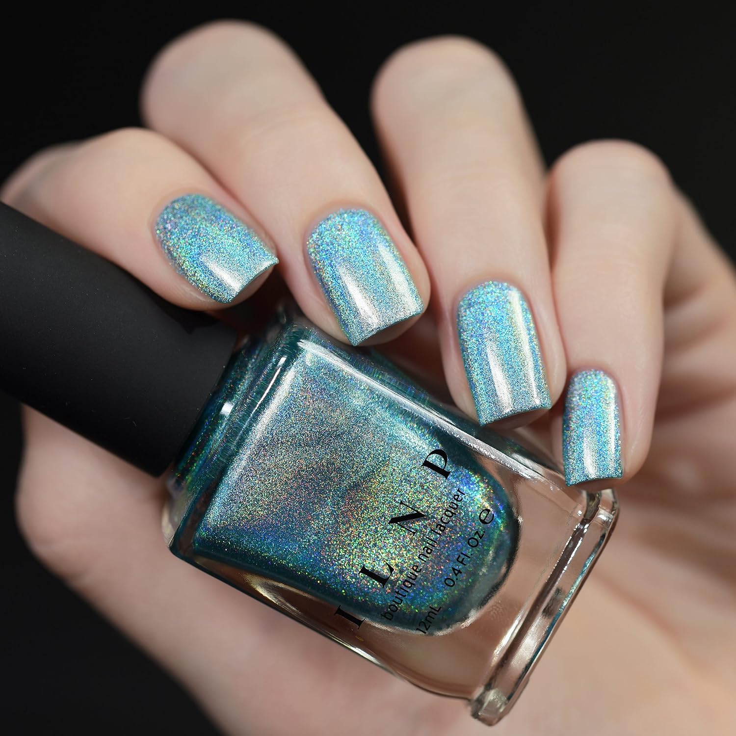 ESMALTE DE UÑAS ILNP ARIA AZUL CIELO ULTRA HOLOGRÁFICO 12ML - 2