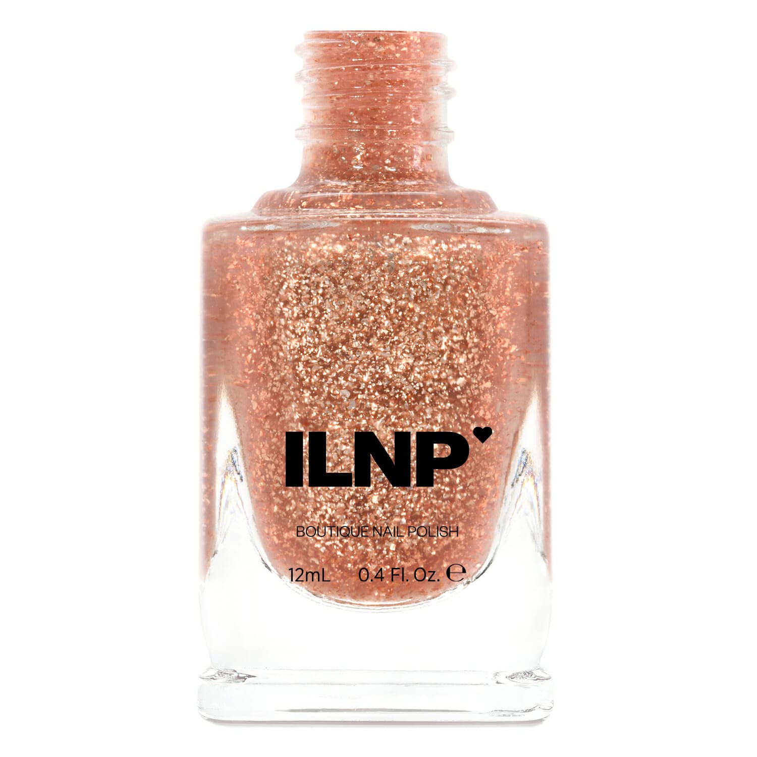 ESMALTE ILNP COMPASS METALLIC COPPER FLAKIE TOPPER - 1