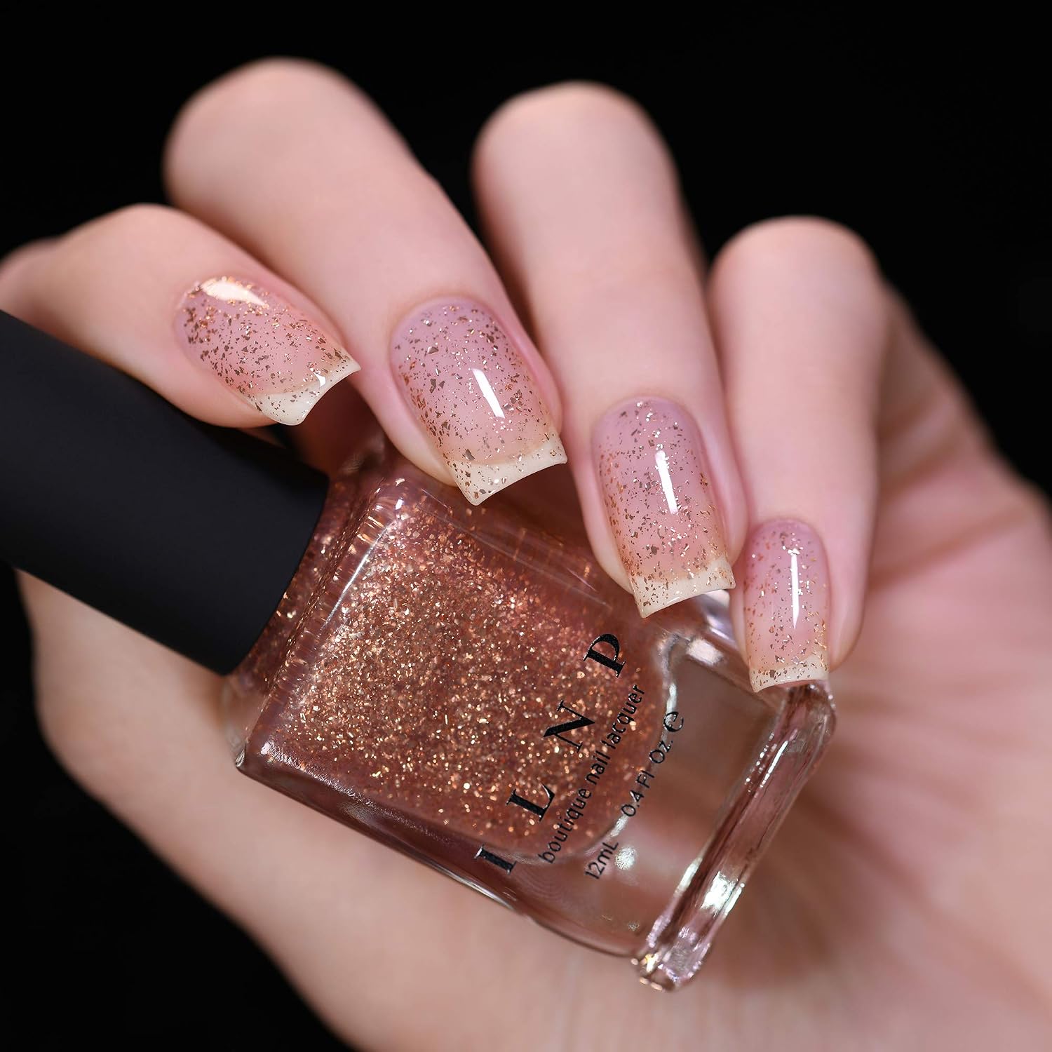 ESMALTE ILNP COMPASS METALLIC COPPER FLAKIE TOPPER - 2