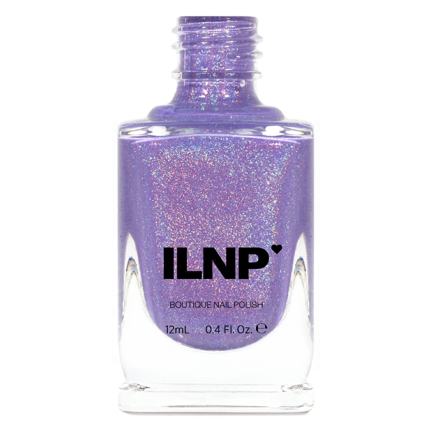ESMALTE DE UÑAS ILNP CHARMINGLY PURPLE HOLOGRÁFICO PÚRPURA BRILLANTE - 1
