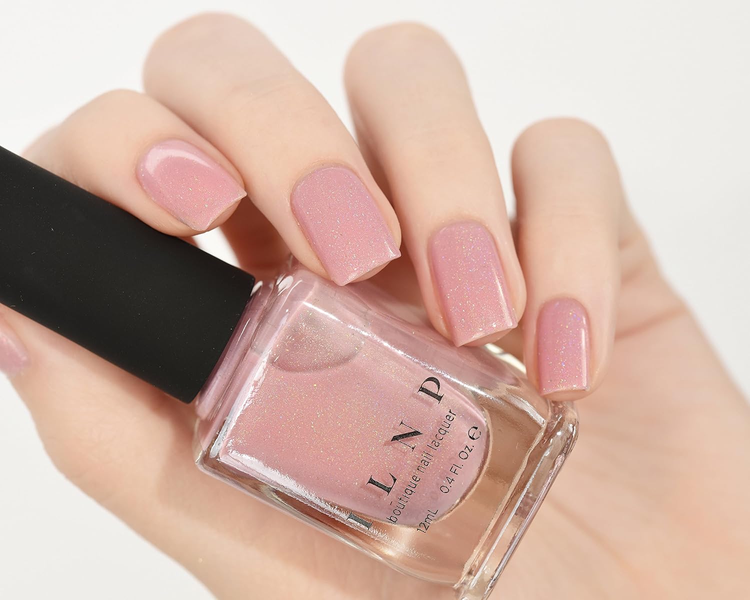 ESMALTE DE UÑAS ILNP DAISY JANE ROSADO BEBÉ HOLOGRÁFICO - 2