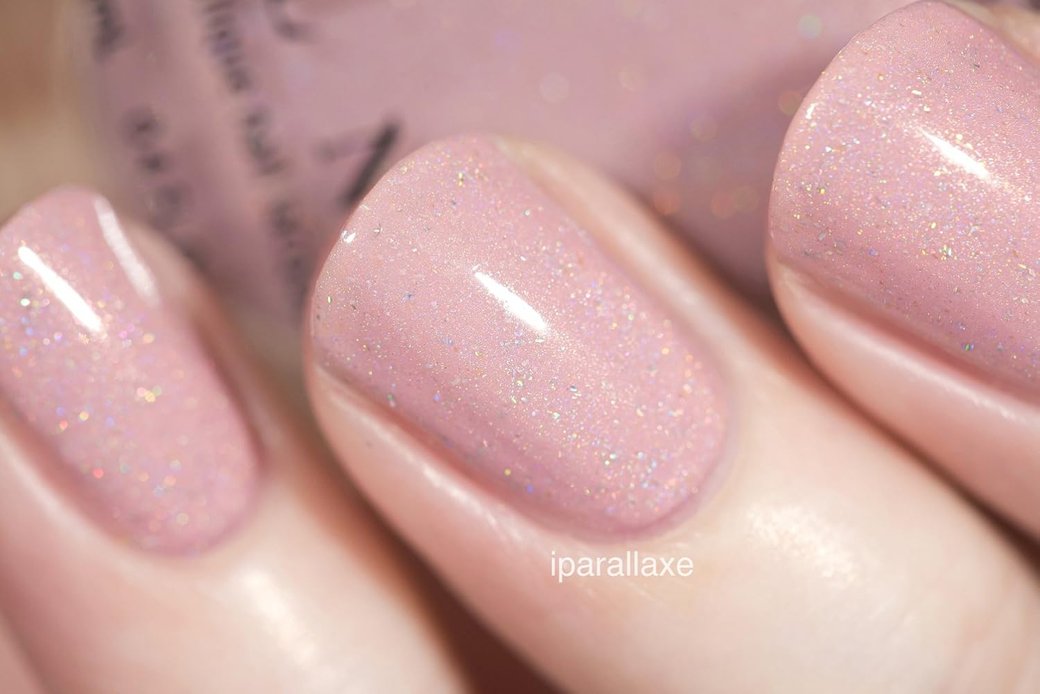 ESMALTE DE UÑAS ILNP DAISY JANE ROSADO BEBÉ HOLOGRÁFICO - 3