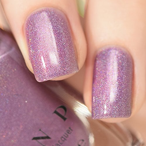 ESMALTE DE UÑAS ILNP DREAMING IN VIOLET HOLOGRÁFICO VIOLETA POLVORIENTO - 3