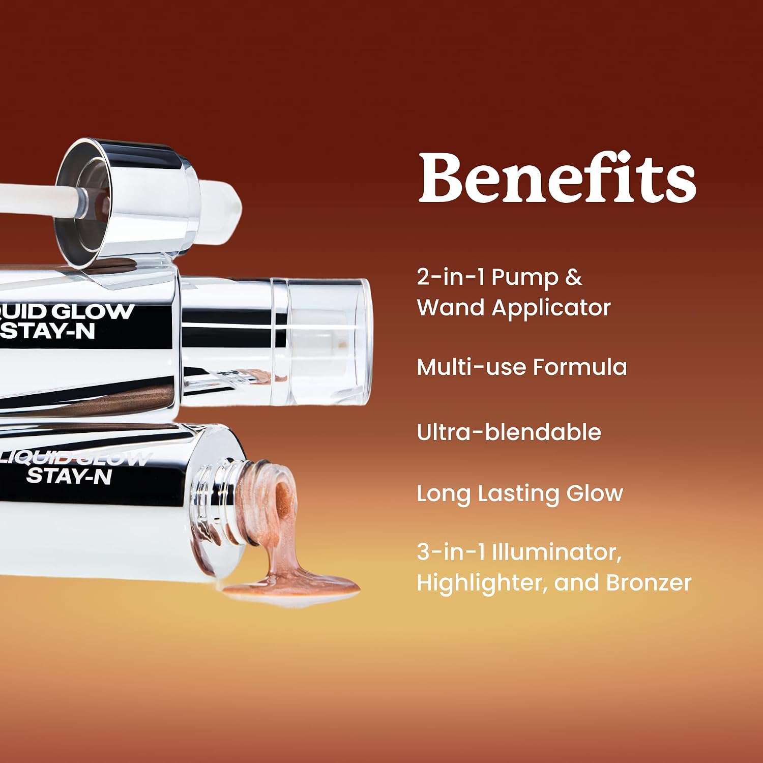 ILUMINADOR LÍQUIDO SACHEU LIQUID GLOW STAY-N AURA GLOW - 3