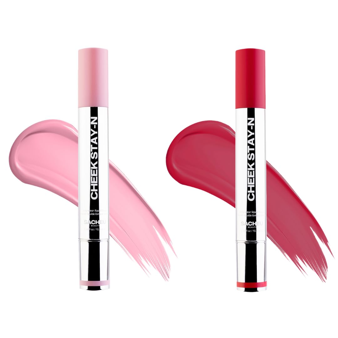 RUBOR LÍQUIDO SACHEU CHEEK STAY-N FLIRT MODE DUO - 1
