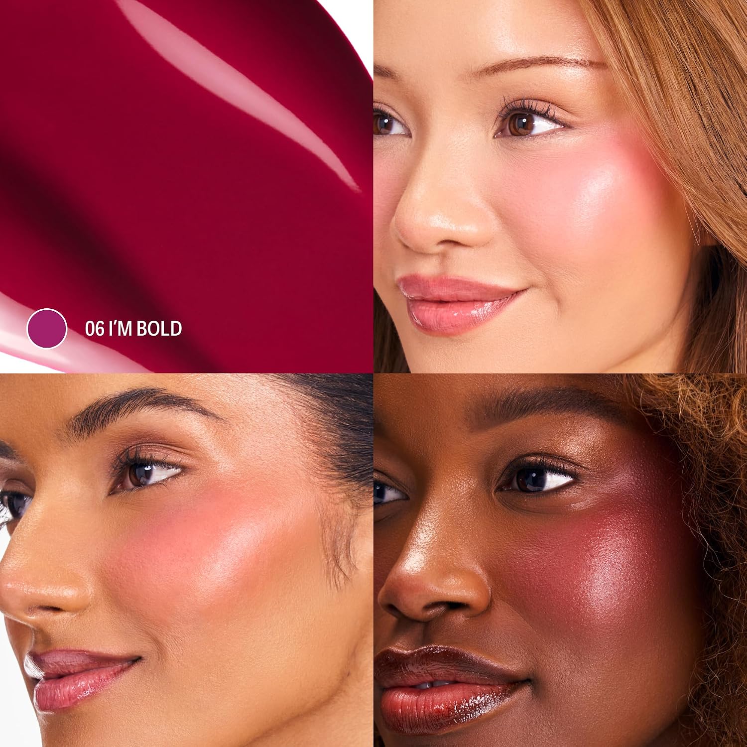 RUBOR LÍQUIDO SACHEU CHEEK STAY-N DEWY FINISH I'M BOLD - 2