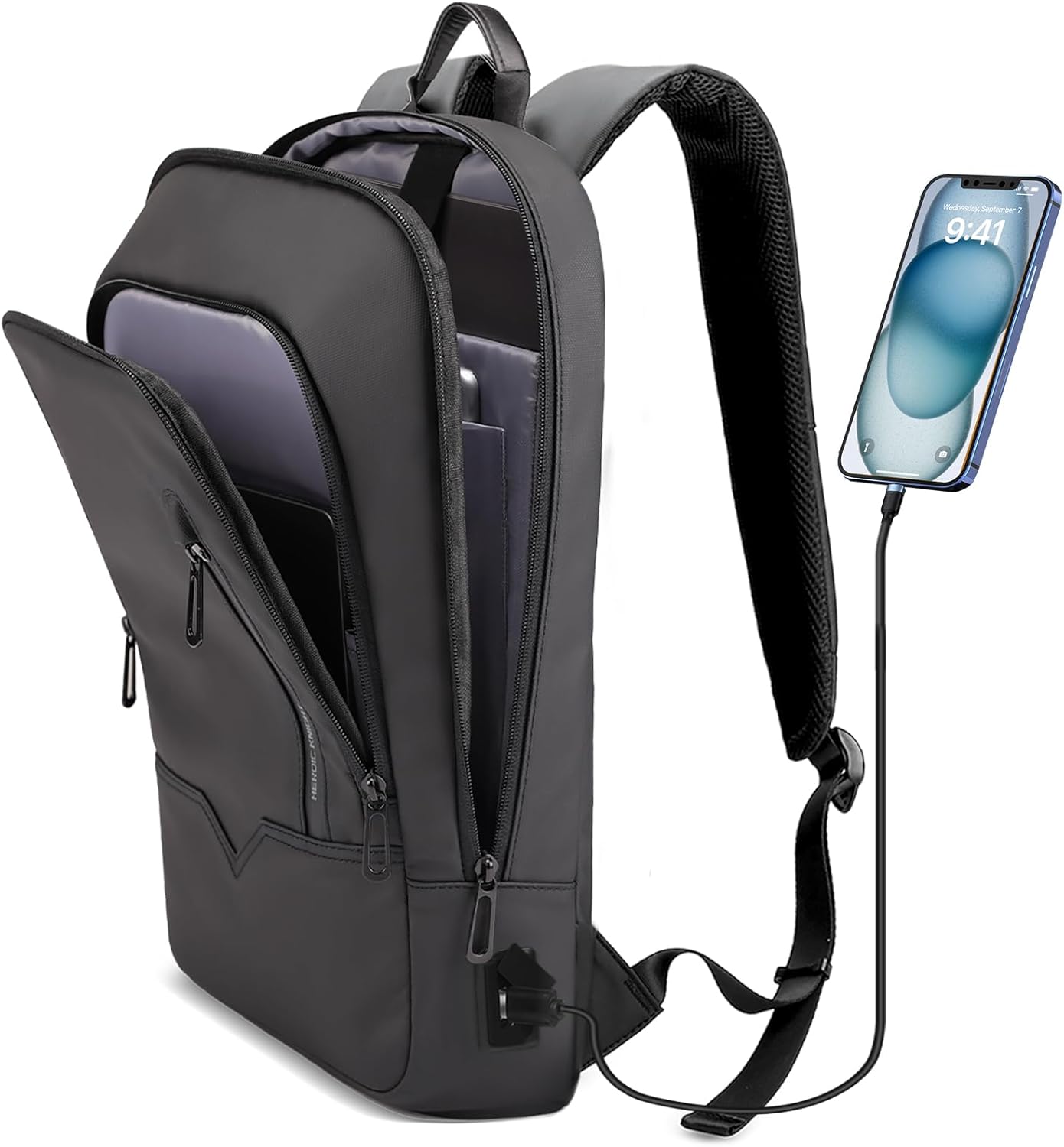 MOCHILA PARA LAPTOP HK BUSINESS SLIM PARA COMPUTADORA DE 17.3 PULGADAS - 1