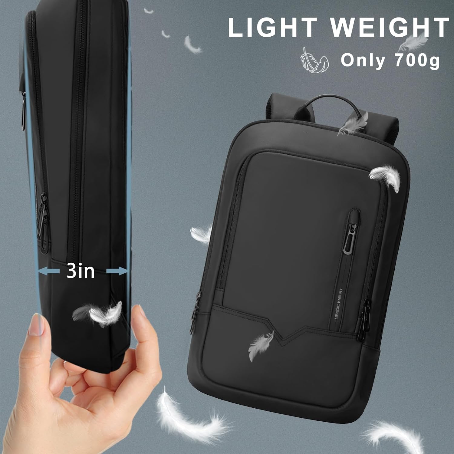 MOCHILA PARA LAPTOP HK BUSINESS SLIM PARA COMPUTADORA DE 17.3 PULGADAS - 4