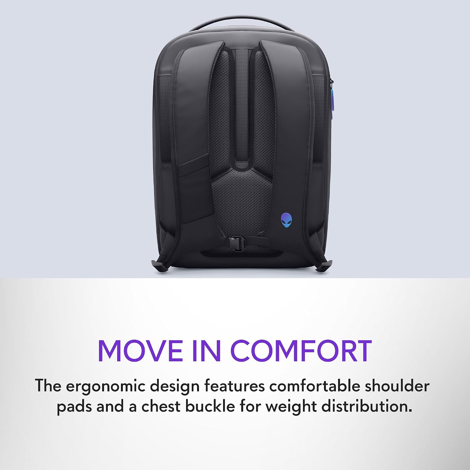 MOCHILA ALIENWARE AW7825P 18IN 28L RESISTENTE AL AGUA - 3