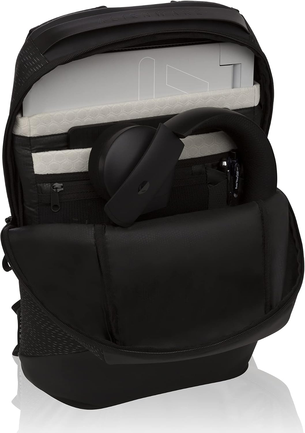 MOCHILA ALIENWARE HORIZON SLIM 17 PULGADAS GALAXY WEAVE NEGRO - 2