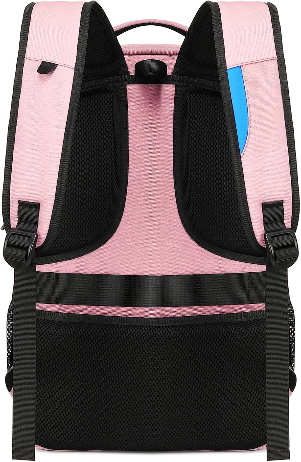 MOCHILA PARA LAPTOP DUSLANG 17 PULGADAS CON PUERTO USB PARA CARGA COLOR ROSA - 3