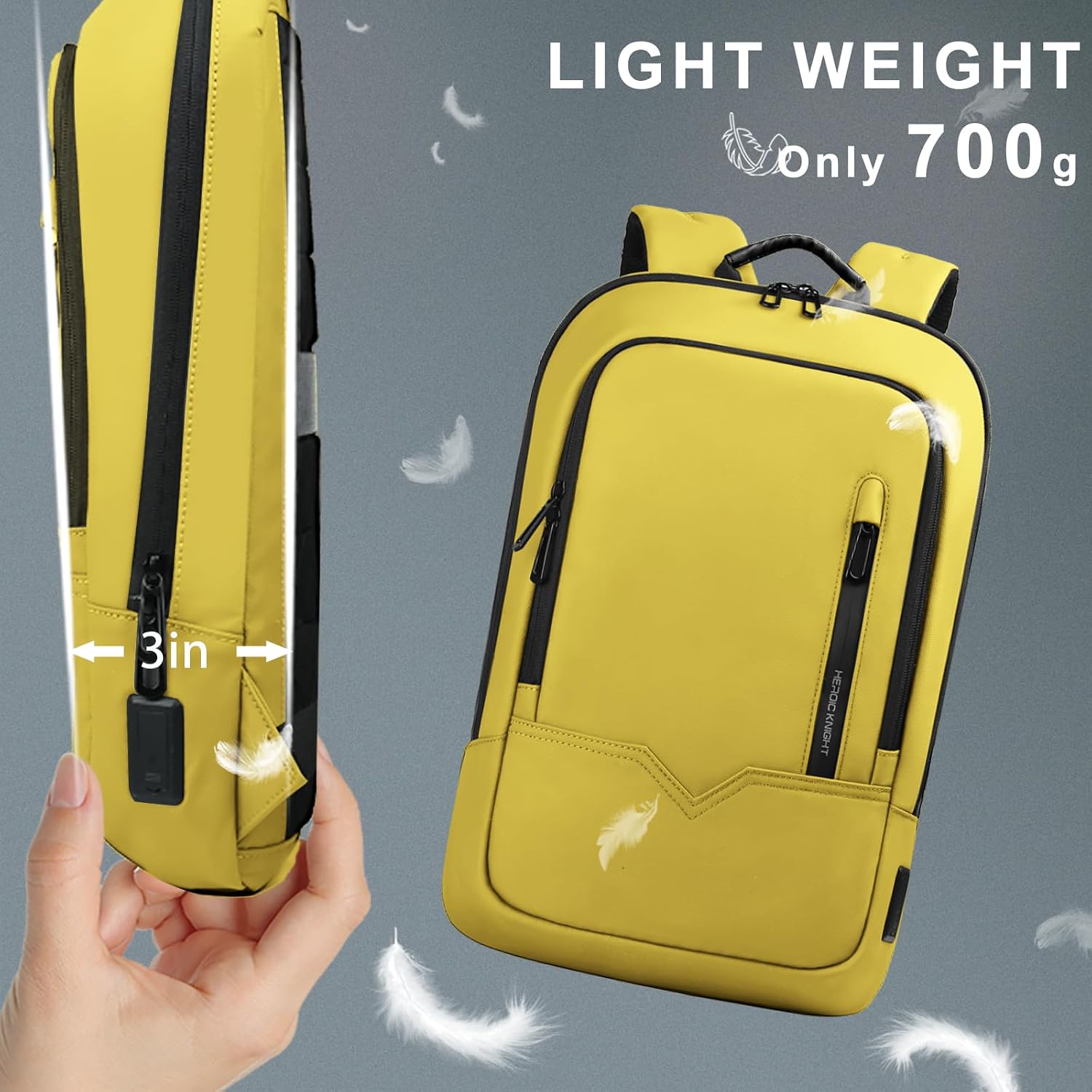 MOCHILA PARA LAPTOP HK BUSINESS SLIM PARA COMPUTADORA DE 15.6 PULGADAS - 4