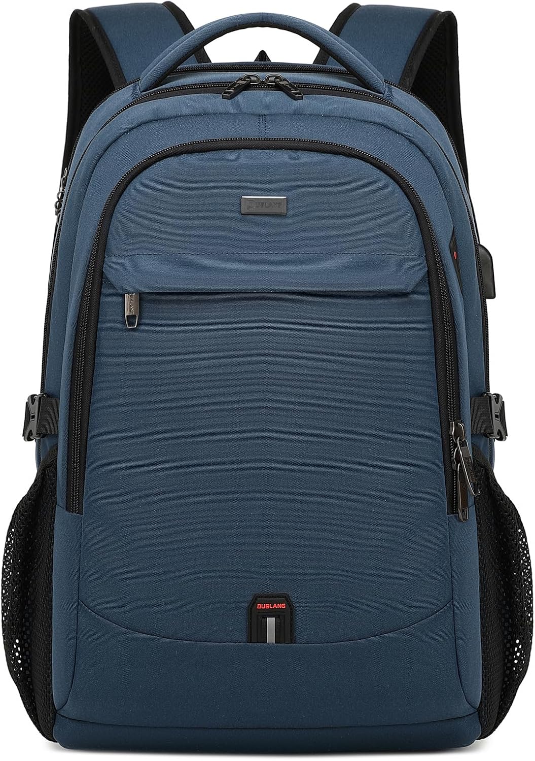 MOCHILA PARA LAPTOP DUSLANG 17 PULGADAS CON PUERTO USB AZUL - 1