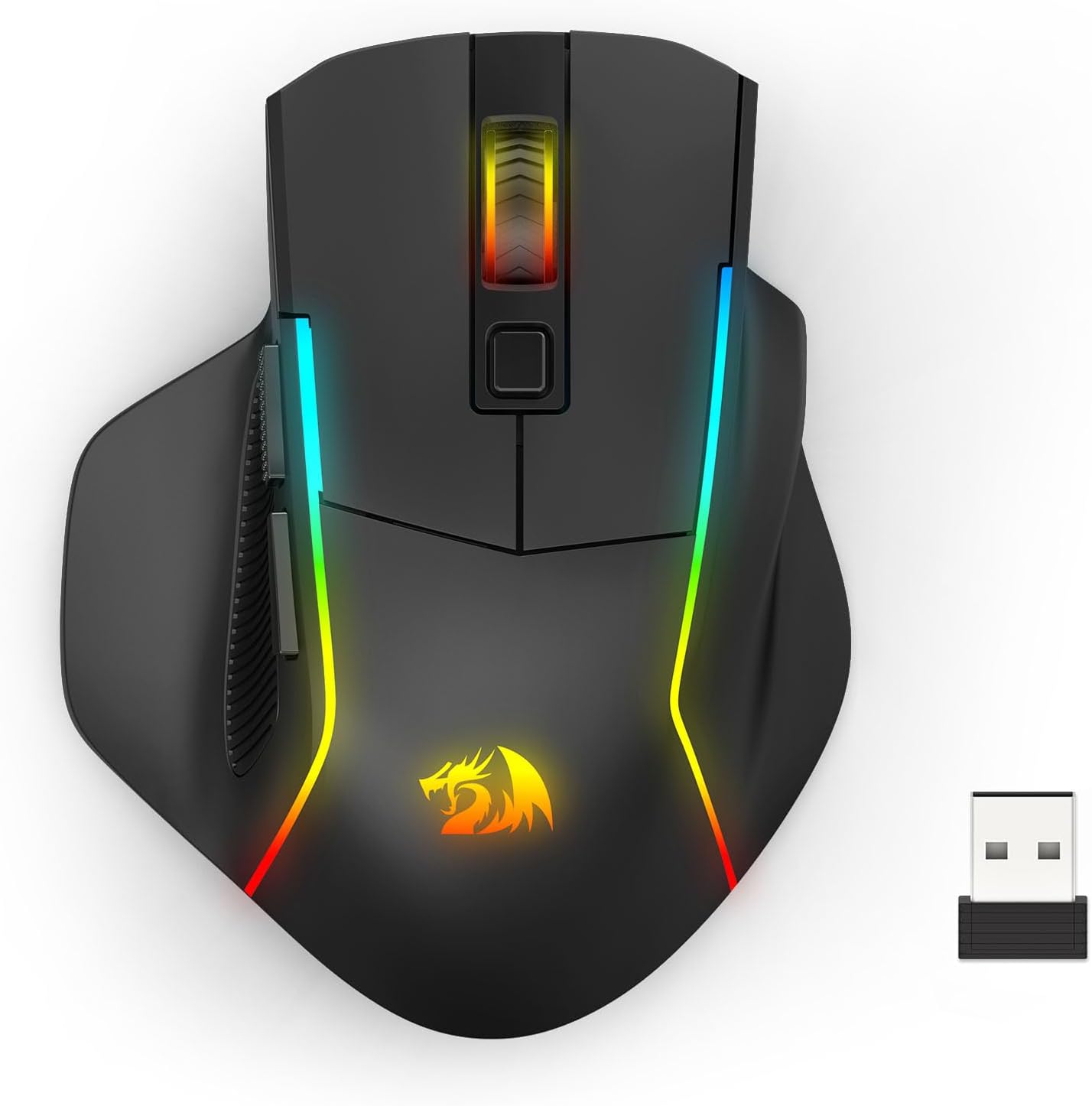 MOUSE GAMER REDRAGON M729 WIRELESS BLUETOOTH 24000DPI CON SOFTWARE PRO - 1