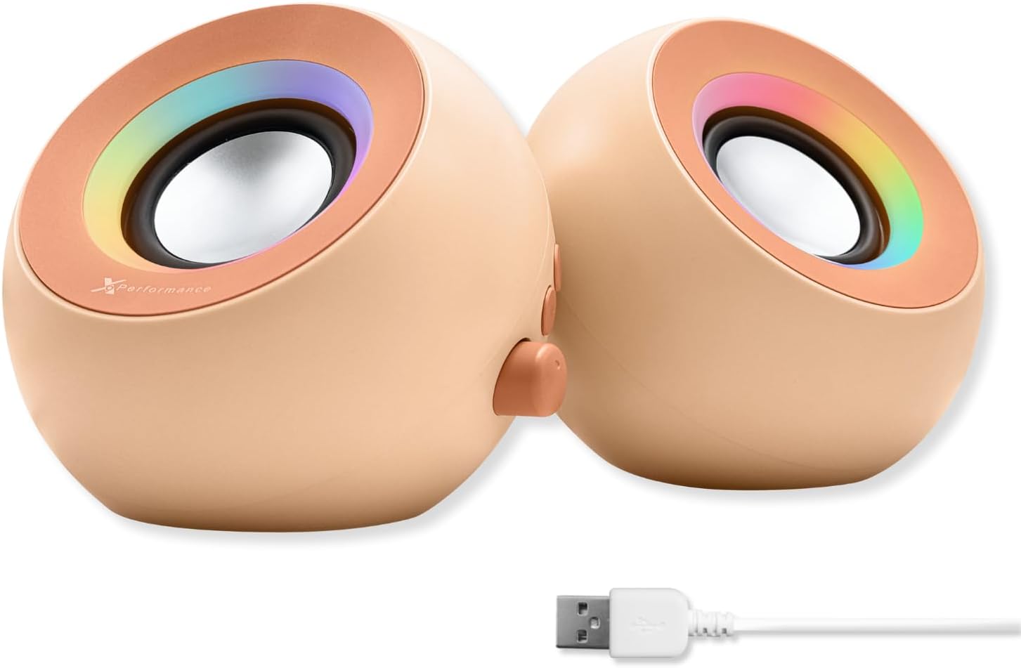 PARLANTES PARA PC X9 PERFORMANCE CON ILUMINACIÓN RGB, BLUETOOTH, USB Y AUX - 1