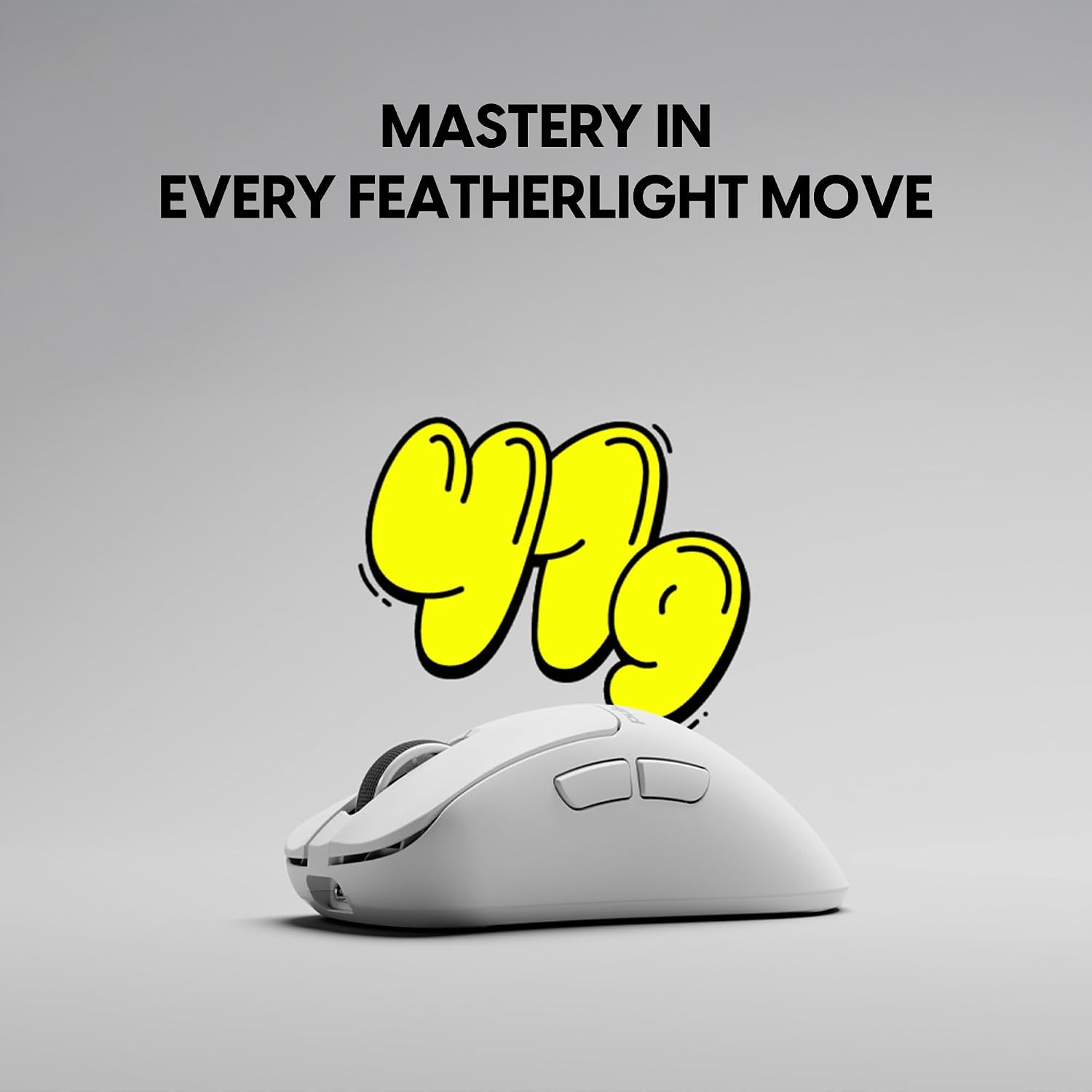 MOUSE PULSAR GAMING GEARS XLITE CRAZYLIGHT MINI BLANCO UYUNI - 3