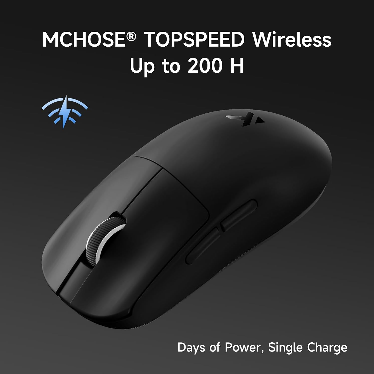 MOUSE GAMER MCHOSE L7 ULTRA+ WIRELESS ERGONÓMICO LIVIANO 48G - 4