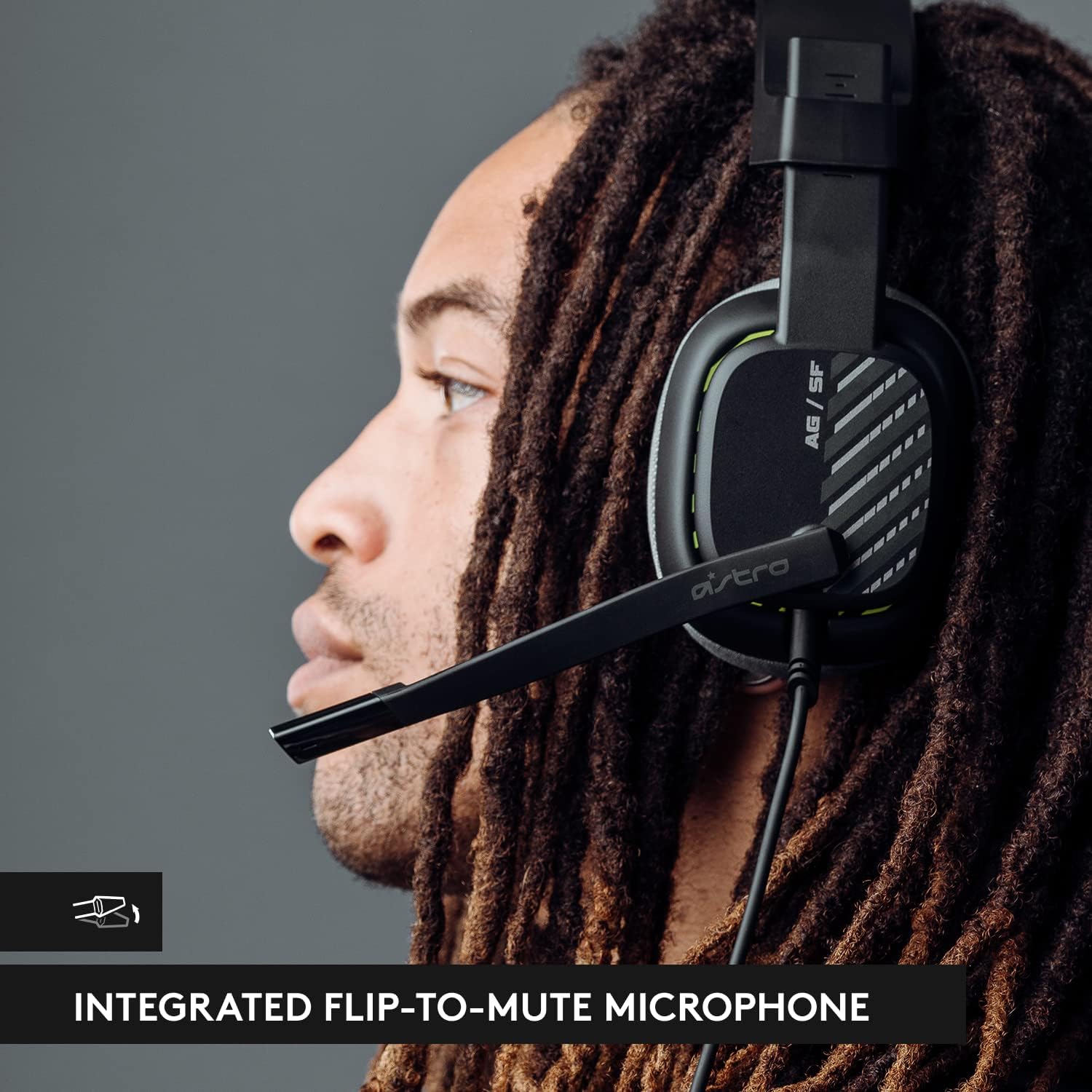 HEADSET PARA GAMING ASTRO LOGITECH G A10 GEN 2 CON CABLE NEGRO PS EDITION - 3