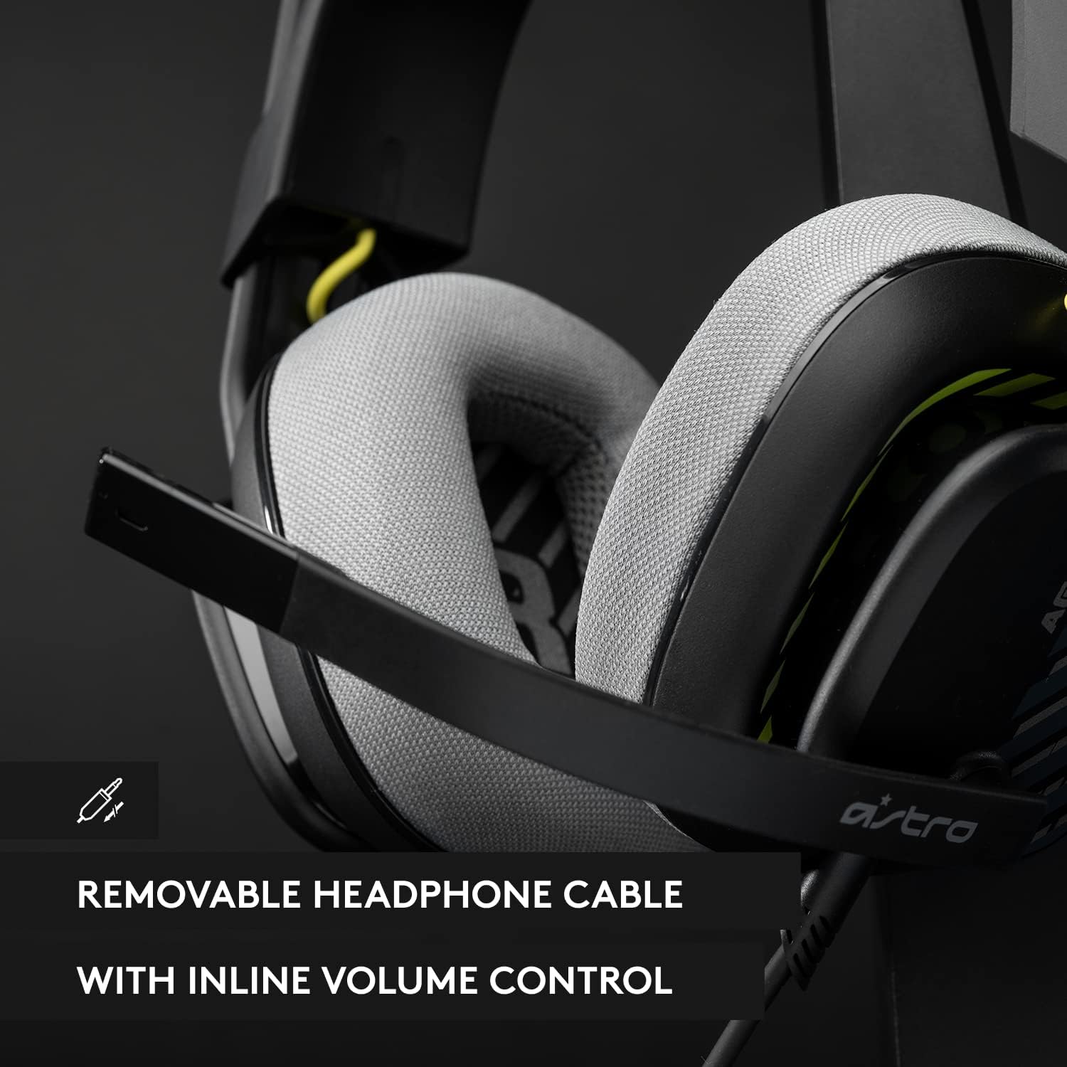 HEADSET PARA GAMING ASTRO LOGITECH G A10 GEN 2 CON CABLE NEGRO PS EDITION - 5