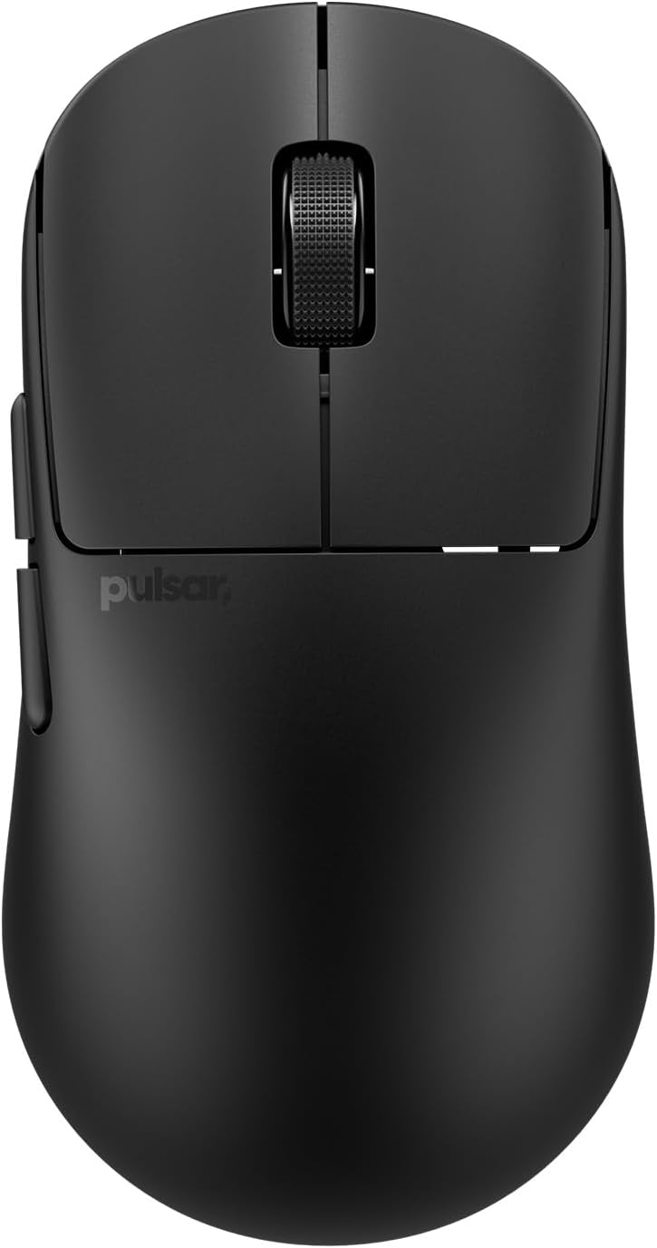 MOUSE INALÁMBRICO PULSAR GAMING GEARS X2N CRAZYLIGHT MEDIANO NEGRO JET - 1