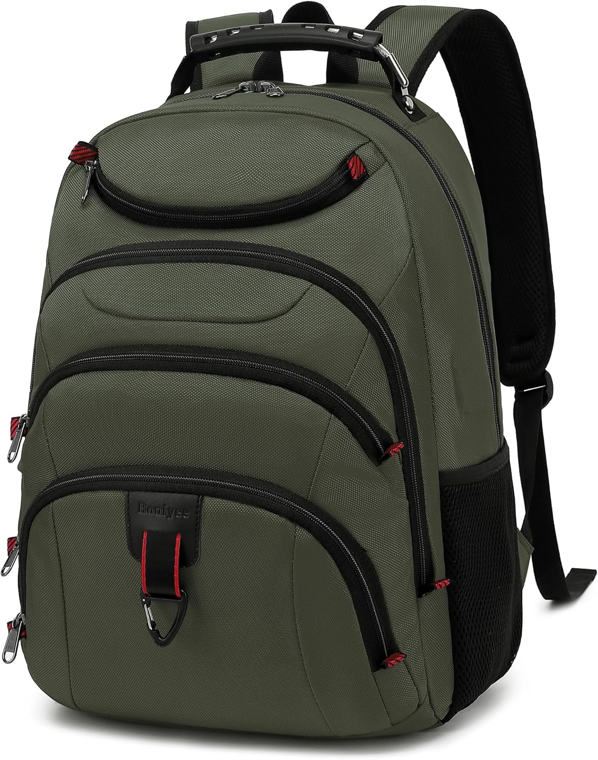 MOCHILA PARA LAPTOP BOAVAN 15.6 PULGADAS CON PUERTO USB IMPERMEABLE VERDE - 1