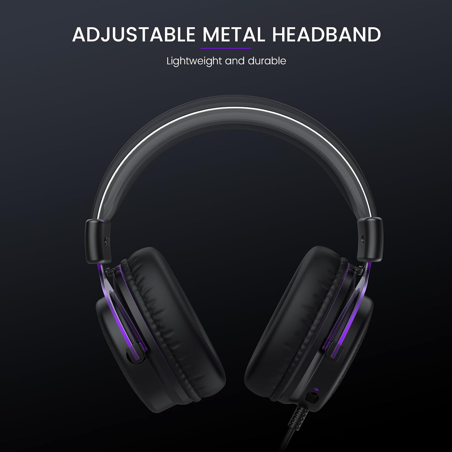 AUDÍFONOS GAMING EKSA E900 CON MICRÓFONO PARA XBOX PC PS4 PS5 - 3