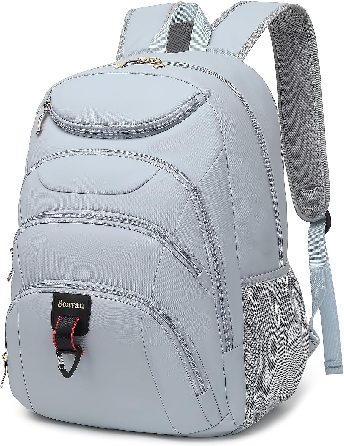 MOCHILA PARA LAPTOP BOAVAN 15.6 PULGADAS CON PUERTO USB IMPERMEABLE AZUL - 1