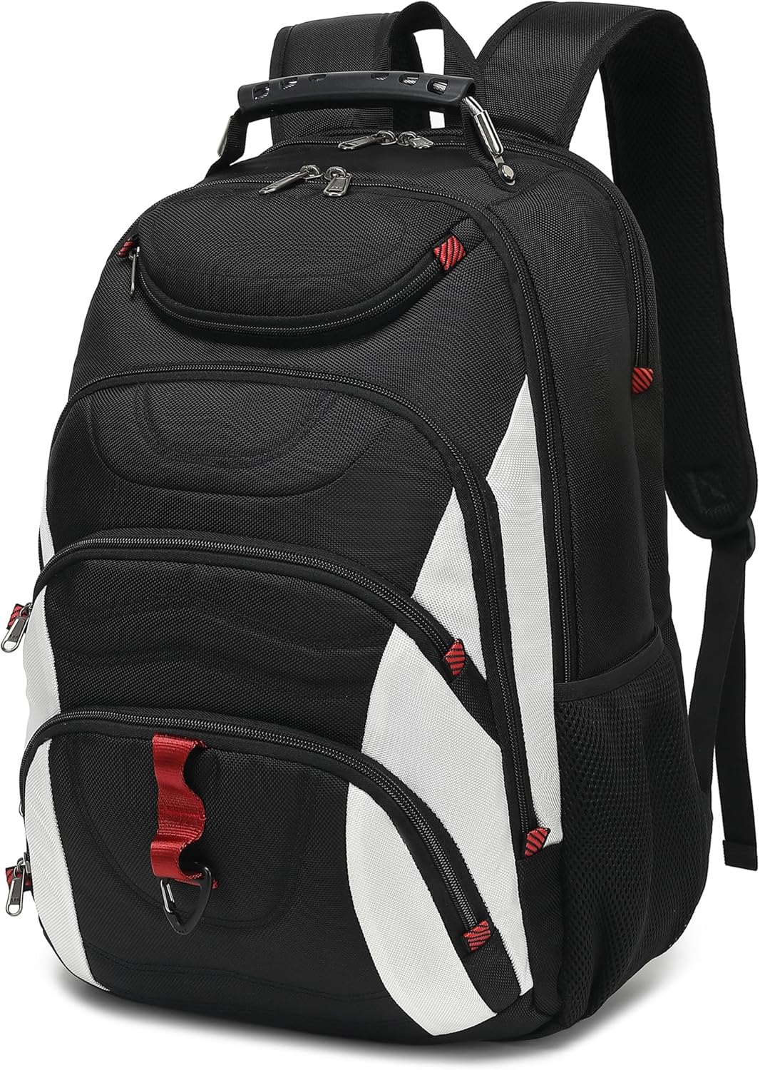 MOCHILA PARA LAPTOP BOAVAN 17.3 PULGADAS CON PUERTO USB IMPERMEABLE BLANCA - 1