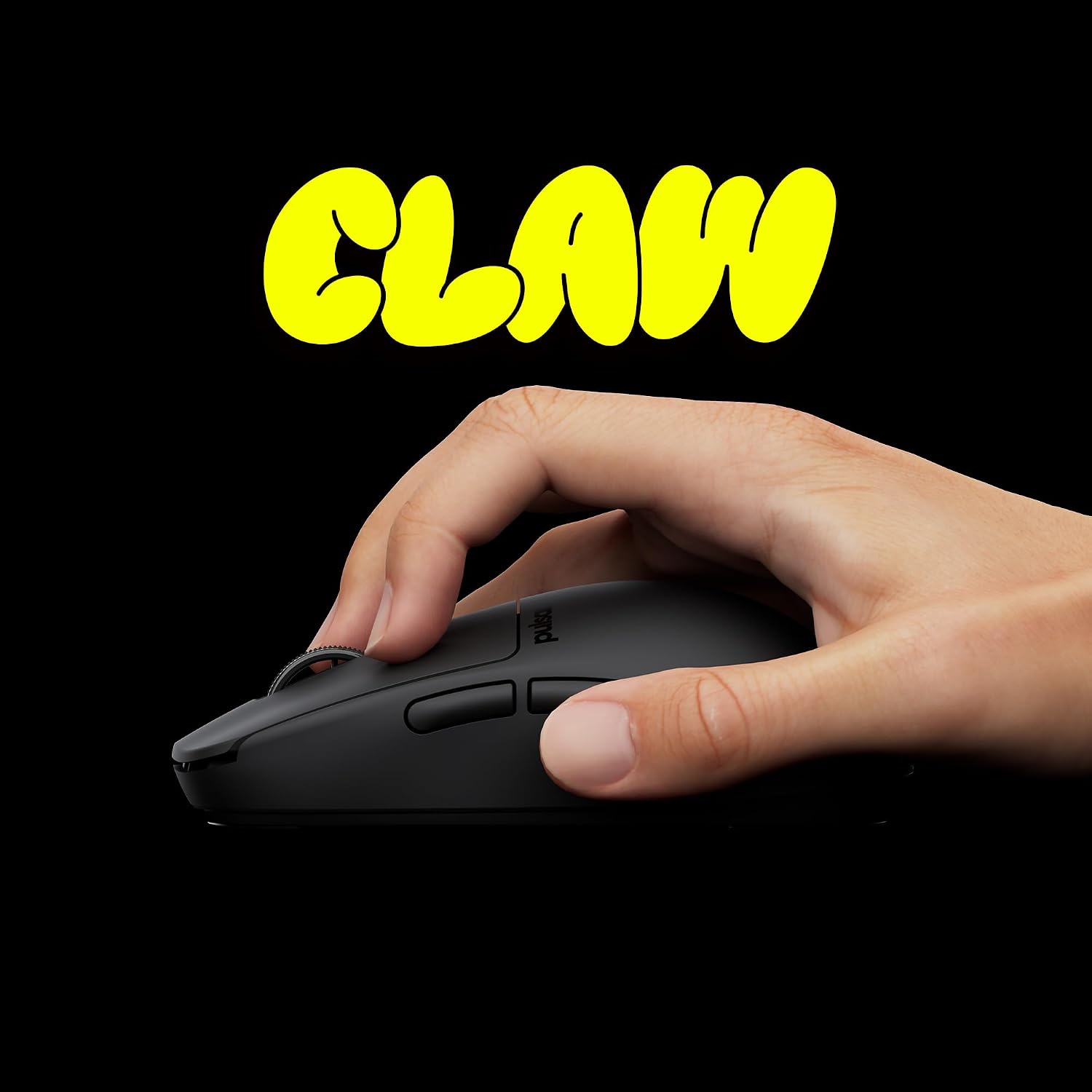 MOUSE GAMER PULSAR GAMING GEARS X2H CRAZYLIGHT INALÁMBRICO MEDIANO NEGRO JET - 4