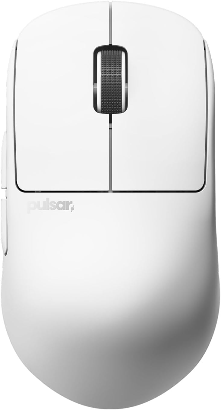 MOUSE GAMER PULSAR GAMING GEARS X2H CRAZYLIGHT MEDIANO BLANCO UYUNI - 1
