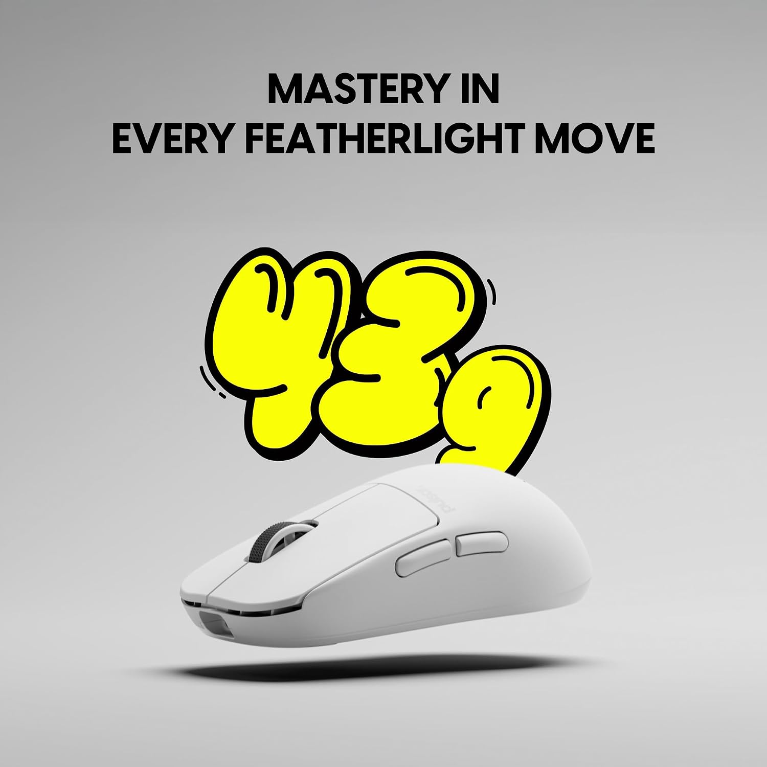 MOUSE GAMER PULSAR GAMING GEARS X2H CRAZYLIGHT MEDIANO BLANCO UYUNI - 3