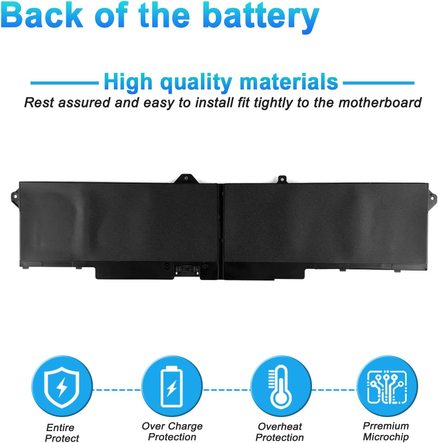 BATERÍA PARA LAPTOP BOWEIRUI 9JRV0 PARA DELL ALIENWARE M18 R1 R2 M17 R5 AMD 97WH - 5