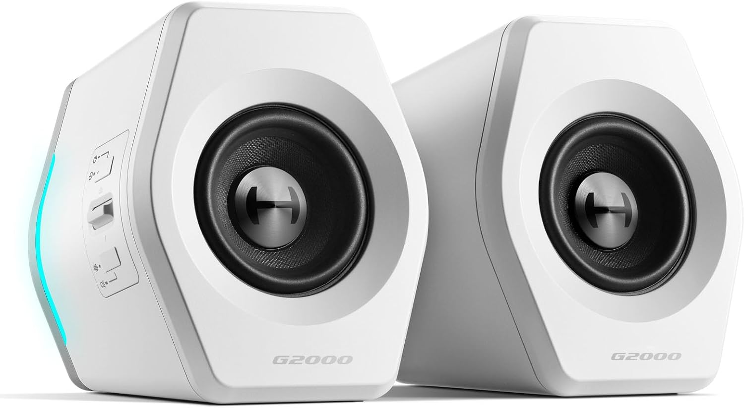 PARLANTES EDIFIER HECATE RGB GAMING 32W BLUETOOTH BLANCO - 1