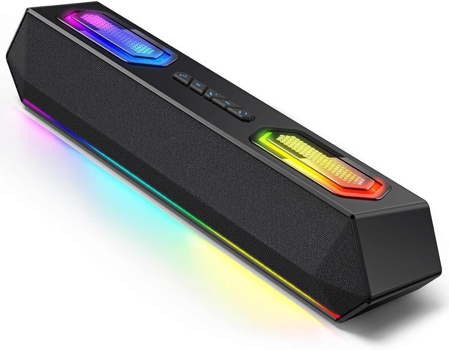 PARLANTES PARA COMPUTADORA DEEYAPLE 40W BLUETOOTH 5.3 USB-C - 1