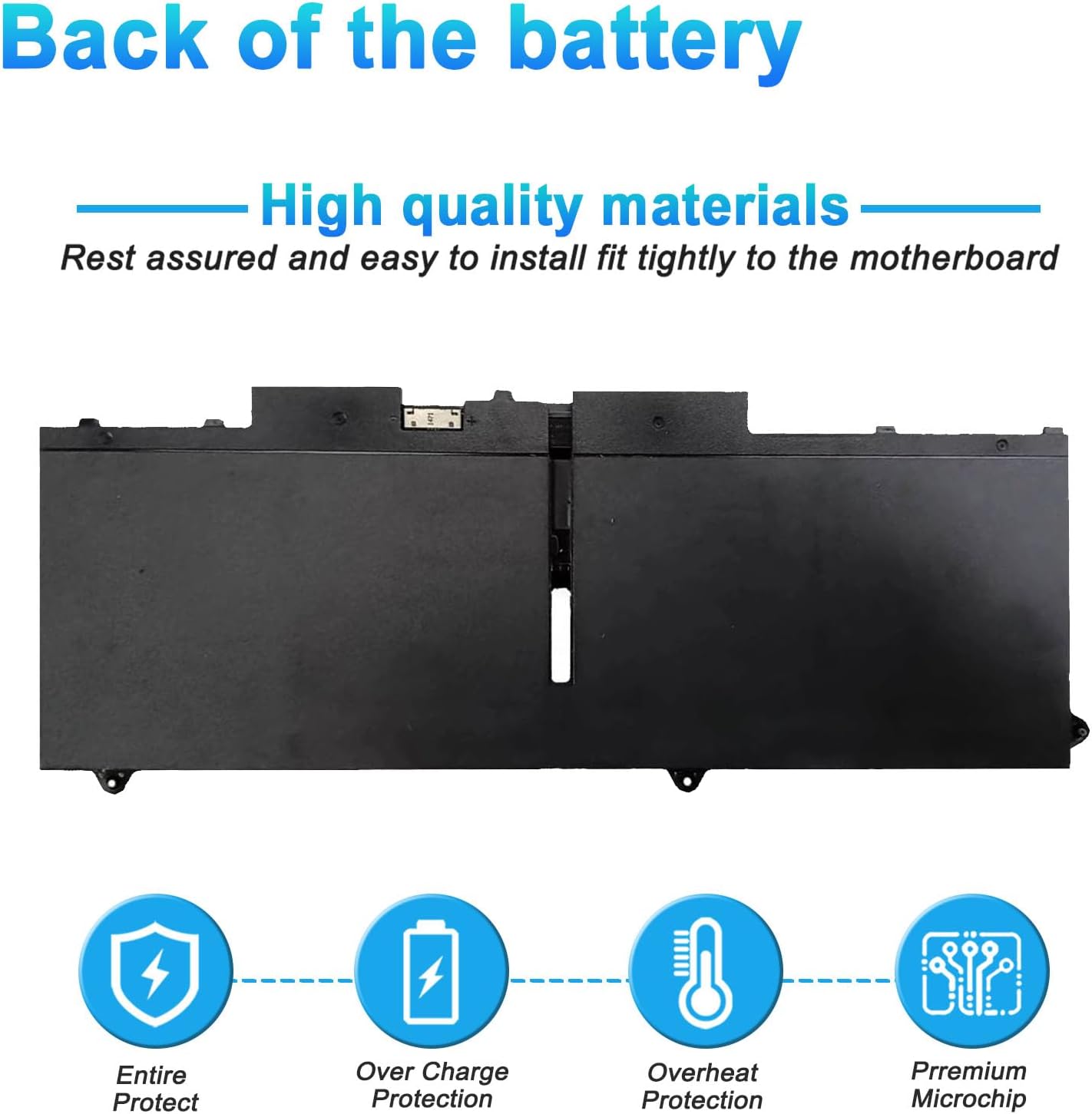 BATERÍA PARA LAPTOP BOWEIRUI 07KRV COMPATIBLE CON DELL LATITUDE 5430 5530 7330 7430 7530 - 4