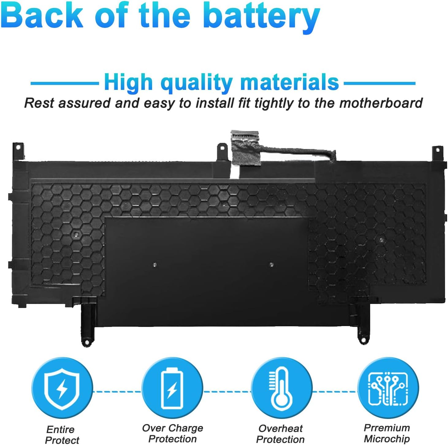 BATERÍA PARA LAPTOP BOWEIRUI N7HT0 PARA DELL LATITUDE 9510 9520 2-IN-1 52WH - 4