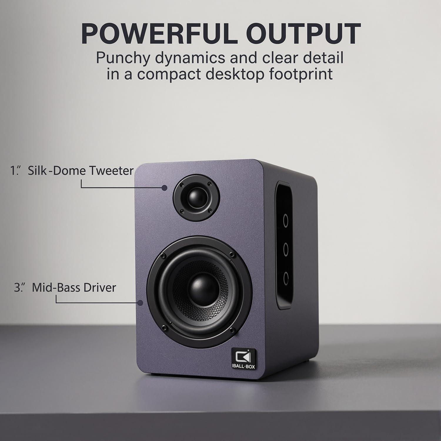 PARLANTES PARA COMPUTADORA IBALL·BOX H1 60W - 4