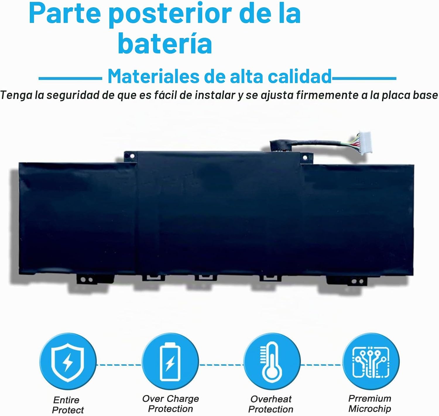 BATERÍA PARA LAPTOP BOWEIRUI PC03XL 43.3WH 11.55V LI-ION COMPATIBLE HP PAVILION X360 14 - 4