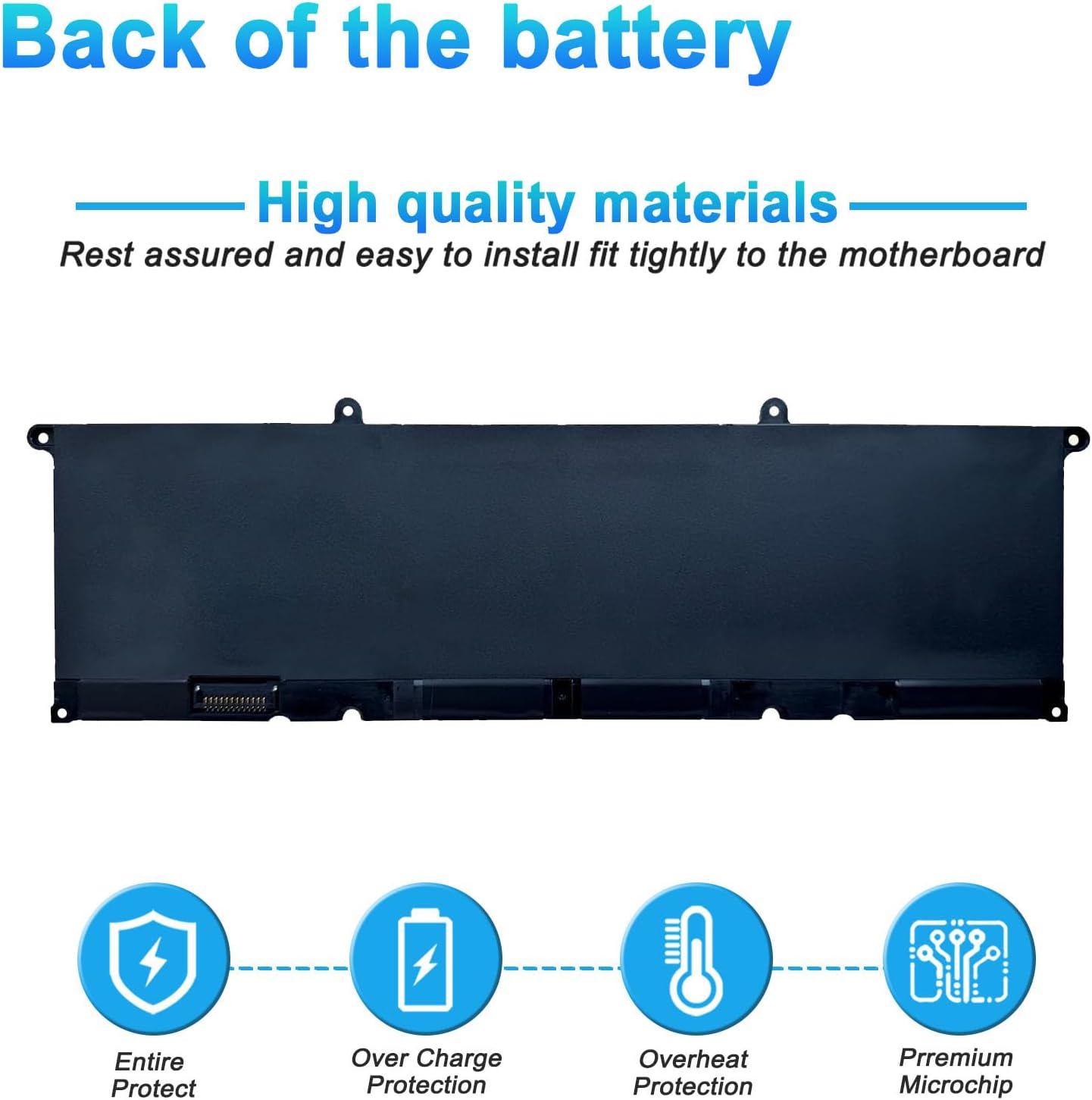BATERÍA PARA LAPTOP BOWEIRUI RWFFJ PARA DELL XPS 16 9640 2024 - 4